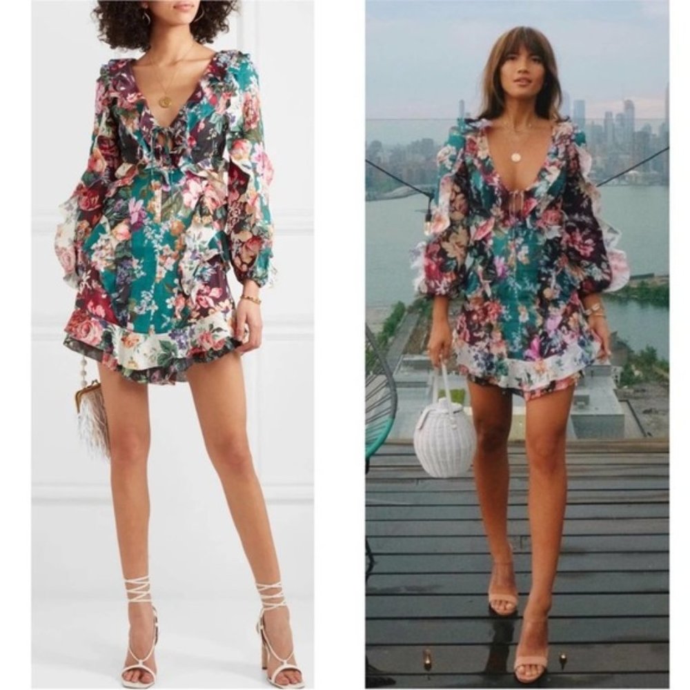 Zimmermann Allia Spliced Dress